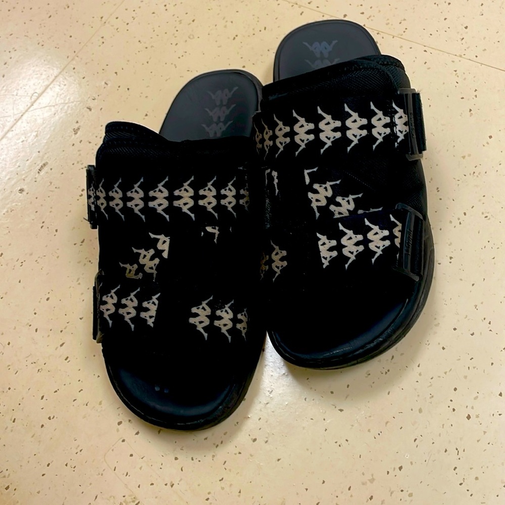 black and white kappa slides